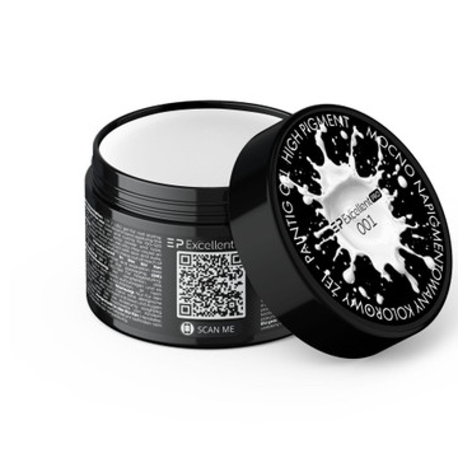 Studio packshot of an Excellent PRO Painting Gel jar
