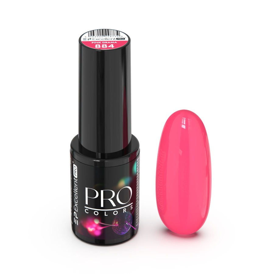 Studio packshot of an Excellent PRO colour gel in pink