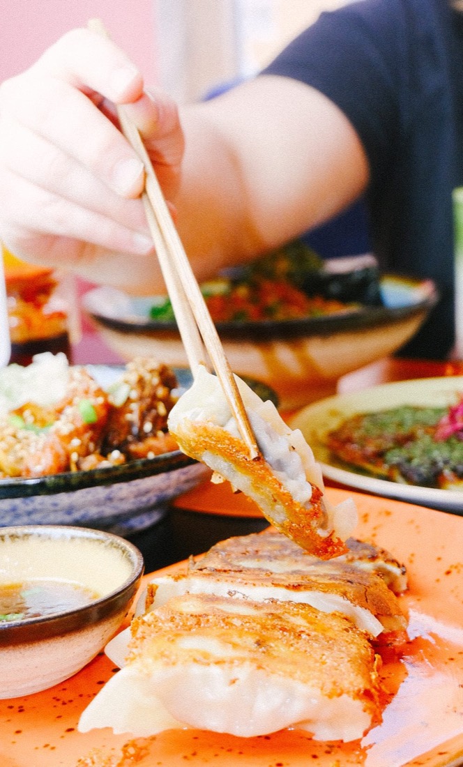 A Japanese dish from Majima Restaurant