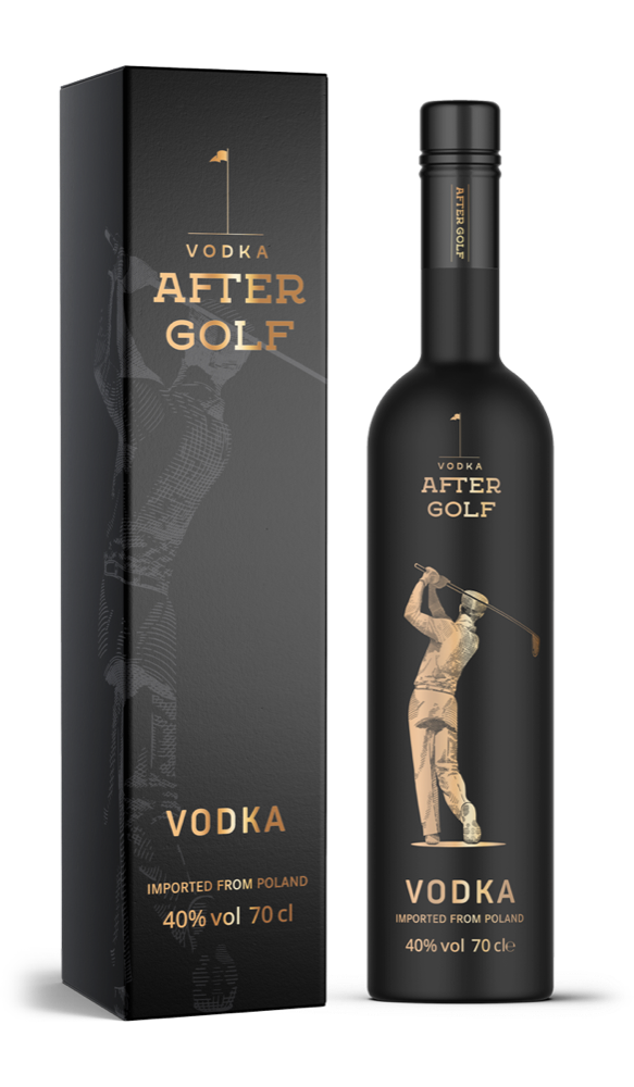 Vodka After Golf - zestaw w luksusowym pudełku