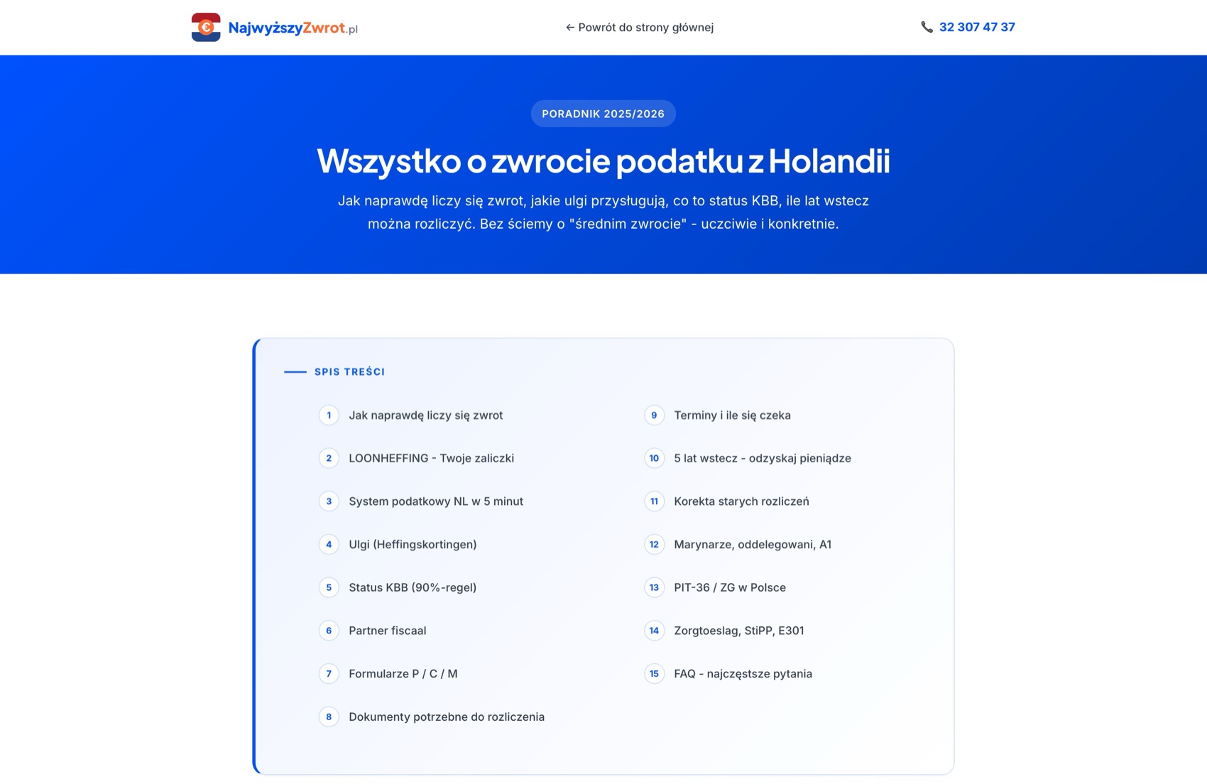 NajwyższyZwrot.pl - ekspercki poradnik o rozliczeniu podatku
